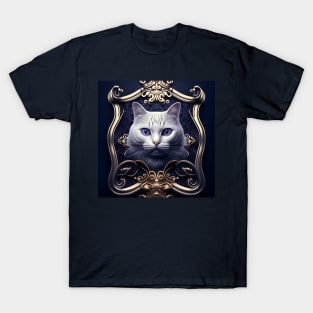 Victorian Kitty Portrait 1 T-Shirt